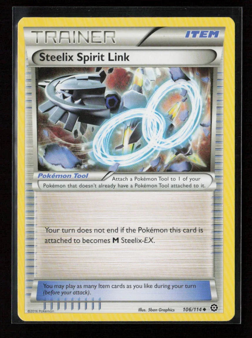 Steelix Spirit Link Uncommon XY - Steam Siege 106/114 LP - Kang's Collectibles