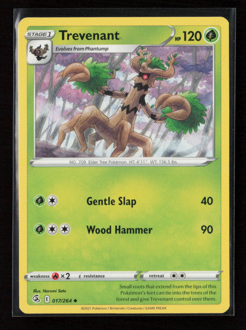 Trevenant Uncommon SWSH08: Fusion Strike 017/264 LP