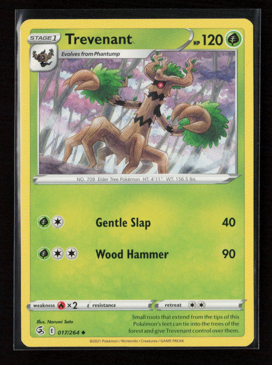 Trevenant Uncommon SWSH08: Fusion Strike 017/264 LP
