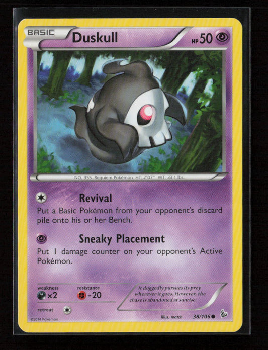 Duskull Common XY - Flashfire 38/106 LP