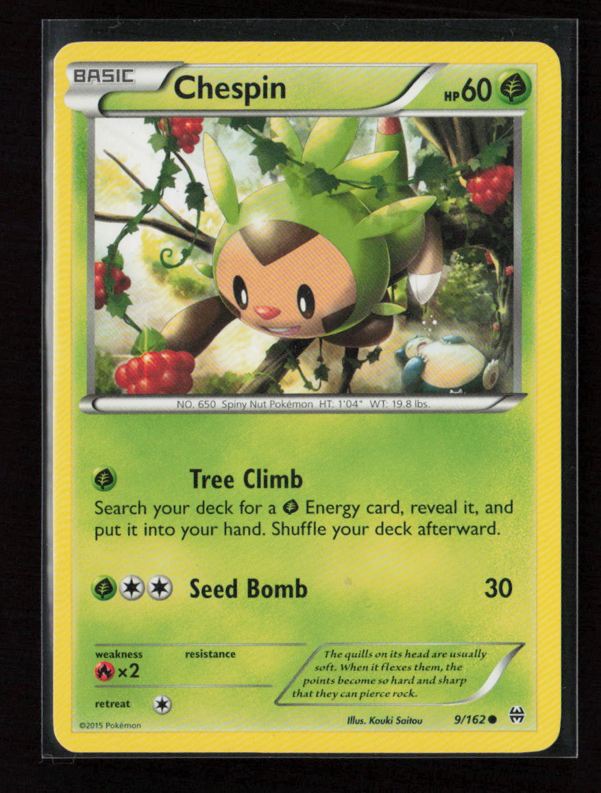 Chespin (9) Common XY - BREAKthrough 9/162 LP