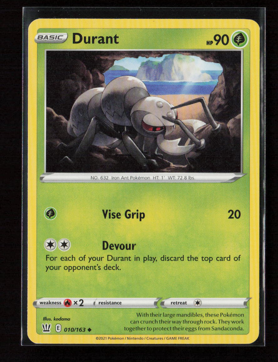 Durant Uncommon SWSH05: Battle Styles 010/163 LP