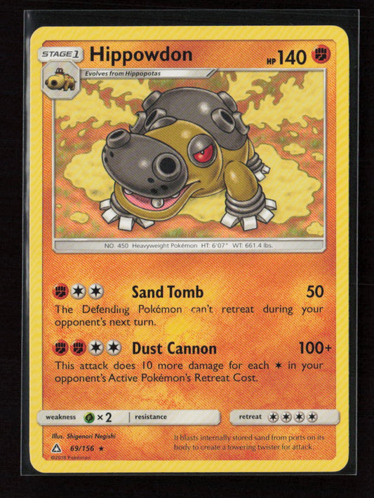Hippowdon Rare SM - Ultra Prism 69/156 LP