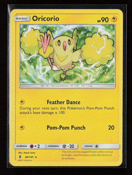 Oricorio (46) Rare SM - Guardians Rising 46/145 LP