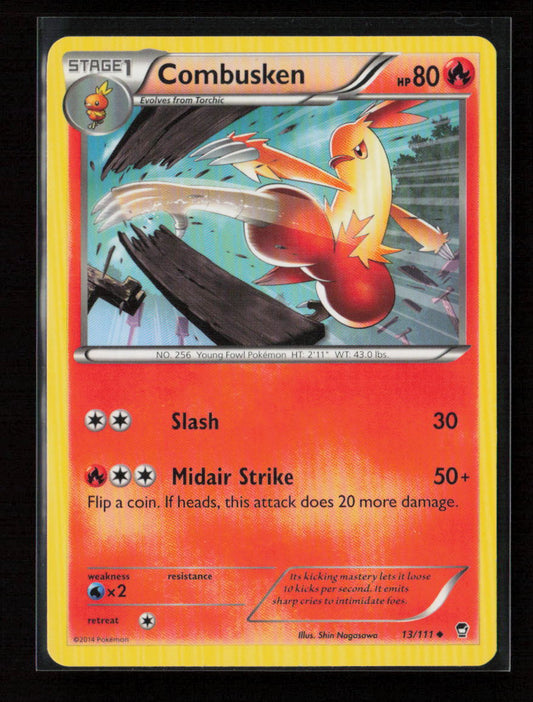 Combusken Uncommon XY - Furious Fists 13/111 LP