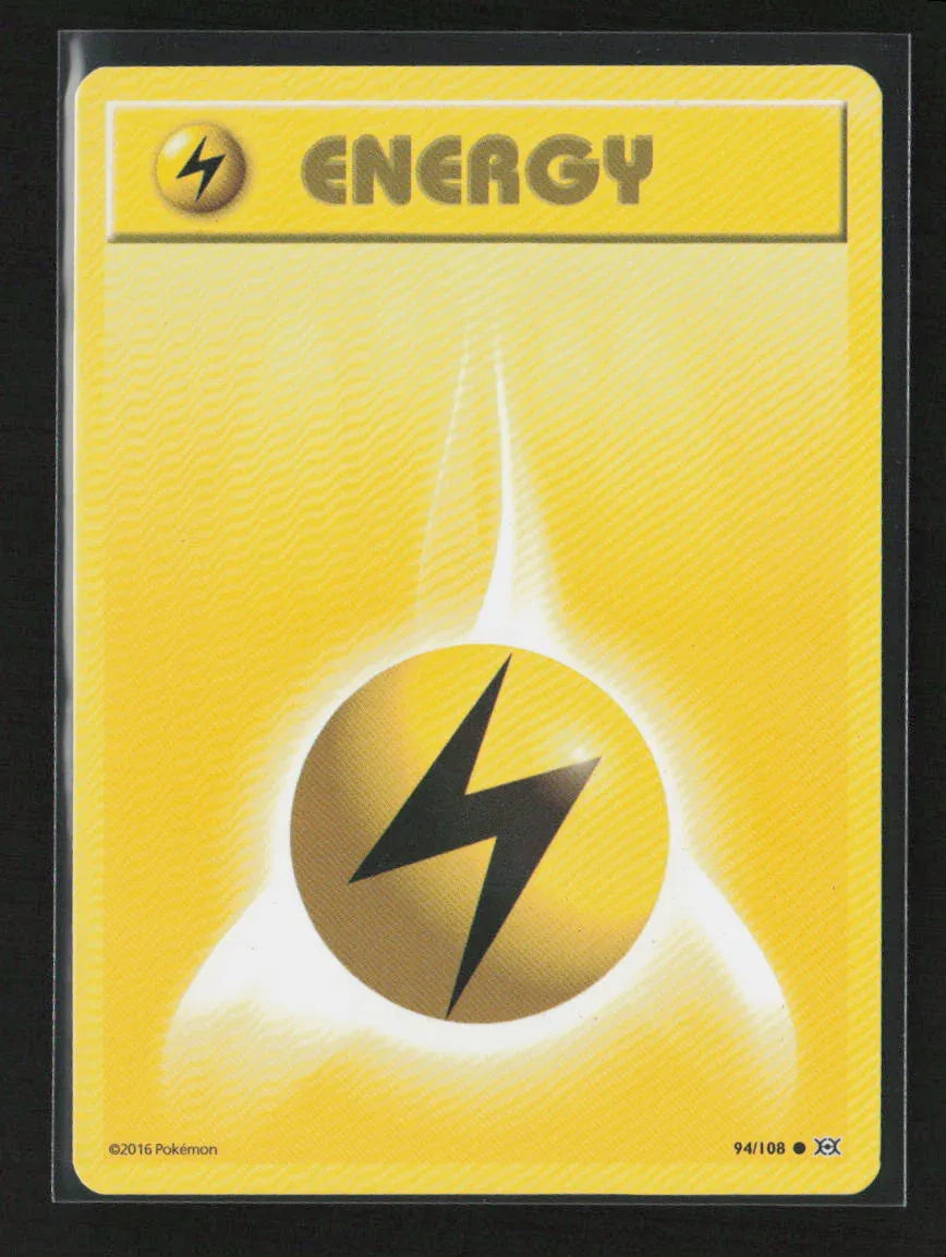 Lightning Energy Common XY - Evolutions 94/108 LP - Kang's Collectibles
