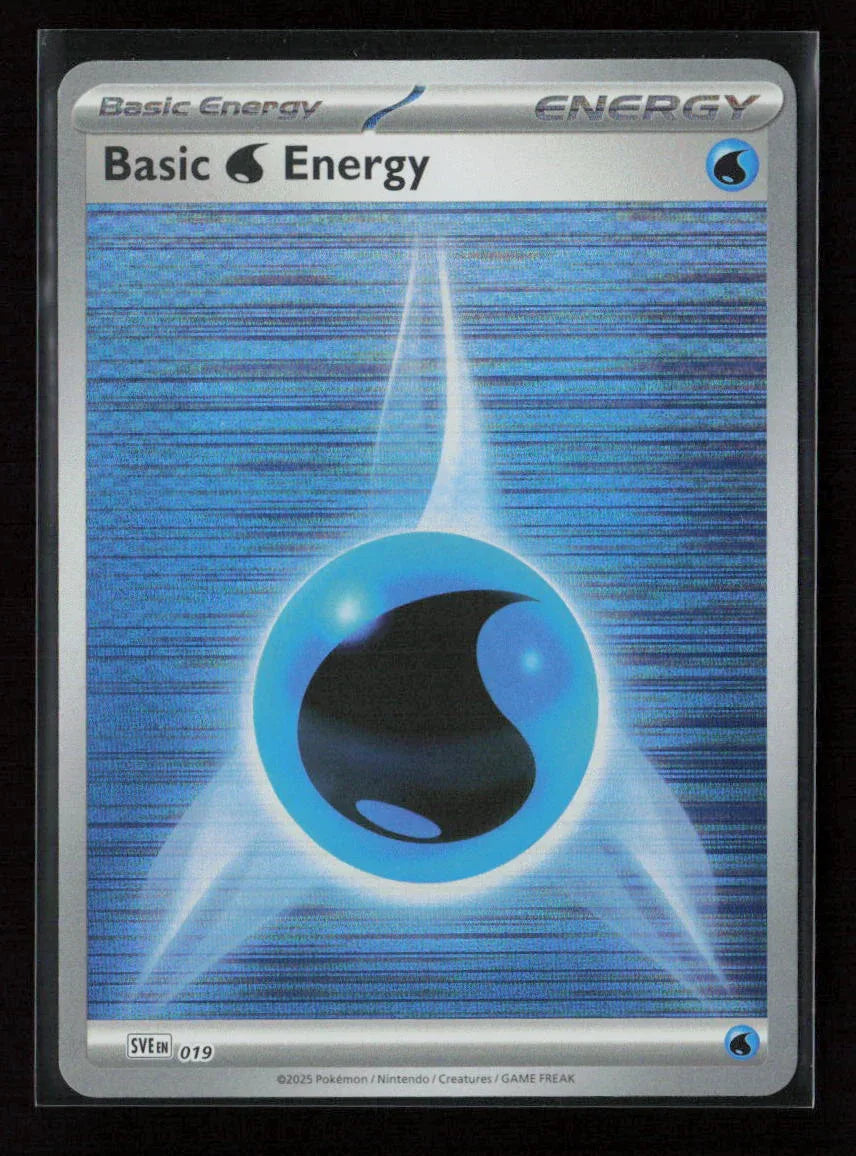Basic Water Energy - Common SVE: Scarlet & Violet Energies 019 NM - Kang's Collectibles