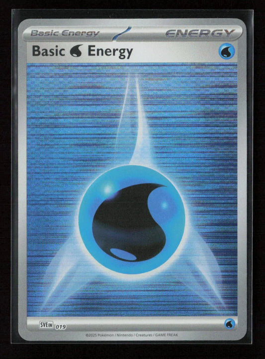Basic Water Energy - Common SVE: Scarlet & Violet Energies 019 NM - Kang's Collectibles