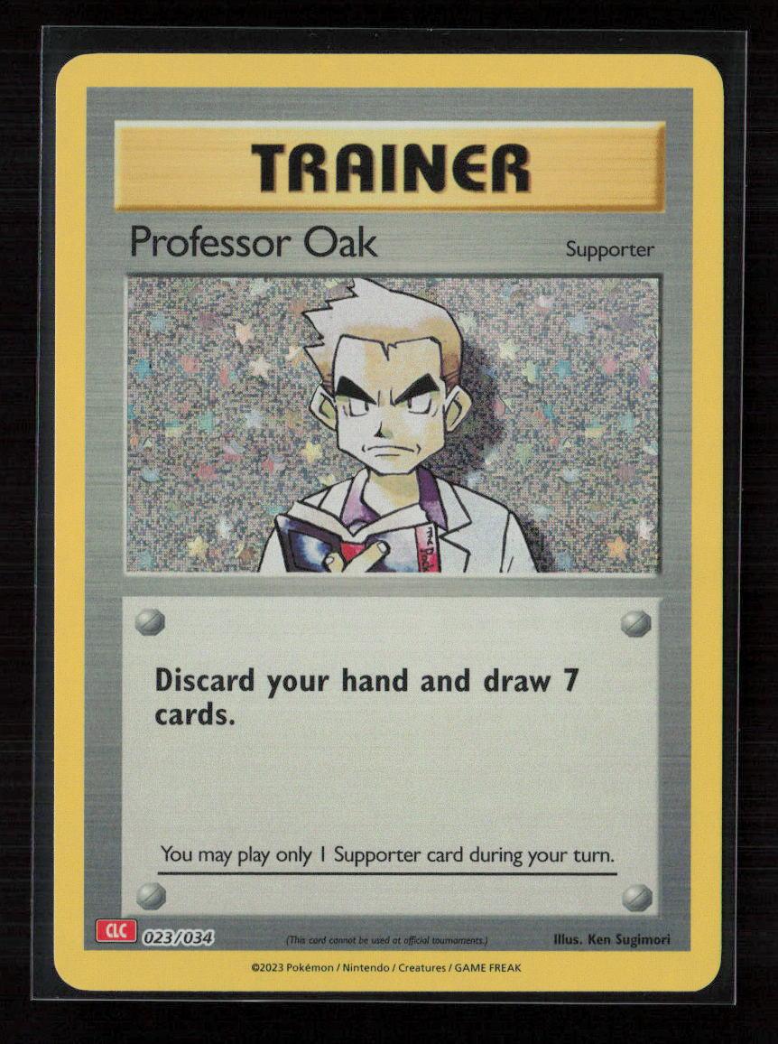 Professor Oak (CLV) Classic Collection Trading Card Game Classic 024/034 NM - Kang's Collectibles