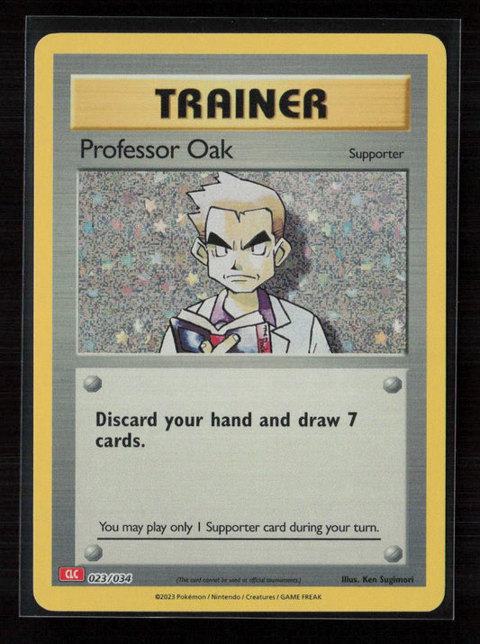 Professor Oak (CLV) Classic Collection Trading Card Game Classic 024/034 NM - Kang's Collectibles