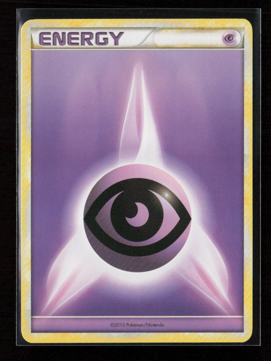 Psychic Energy (2010 Unnumbered HGSS Style Non-Holo) Promo League & Championship Cards NM