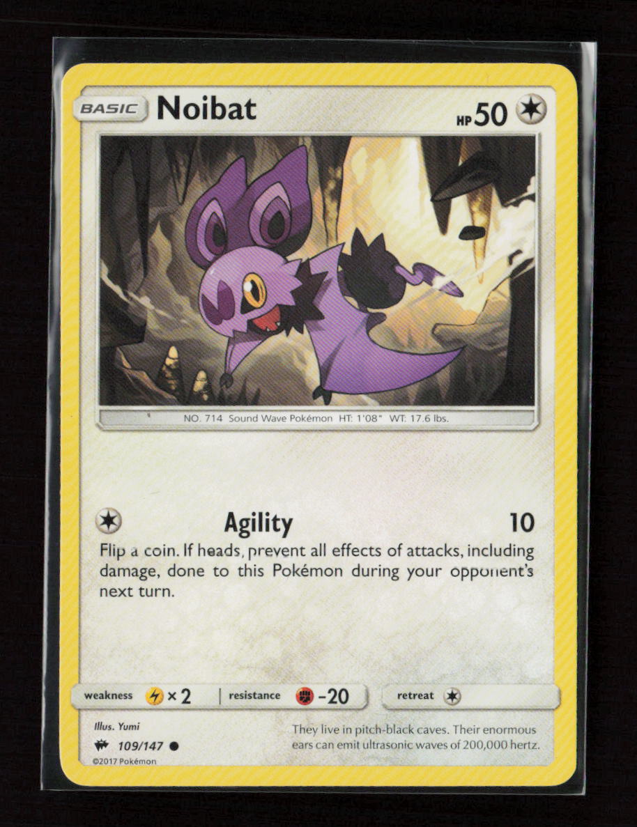 Noibat Common SM - Burning Shadows 109/147 LP