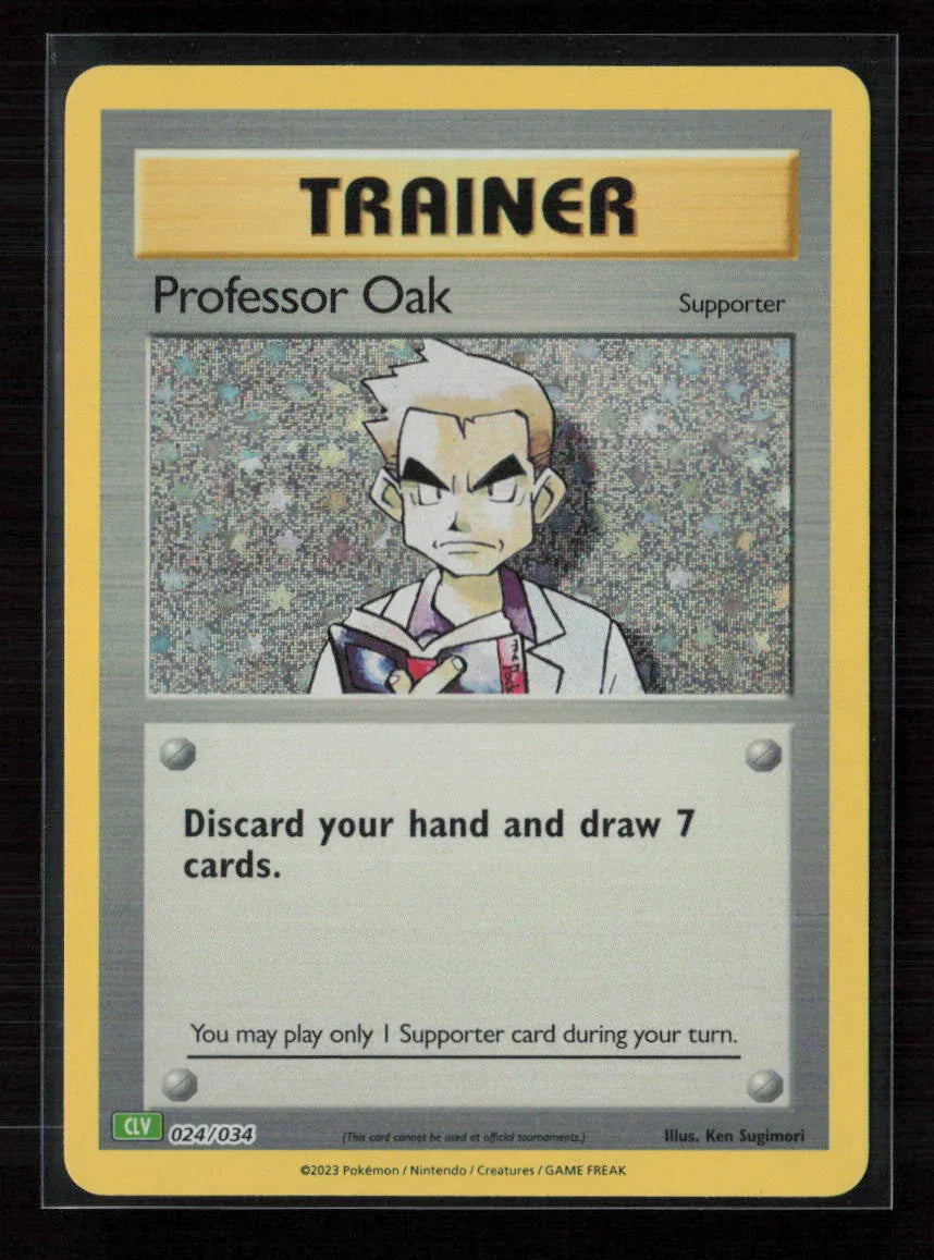 Professor Oak (CLC) Classic Collection Trading Card Game Classic 023/034 NM - Kang's Collectibles
