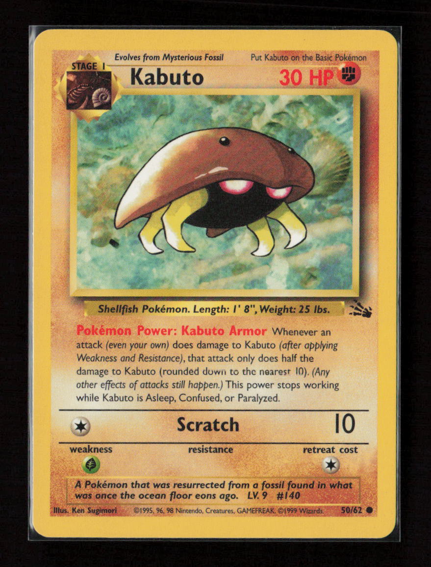 Kabuto Common Fossil 50/62 LP
