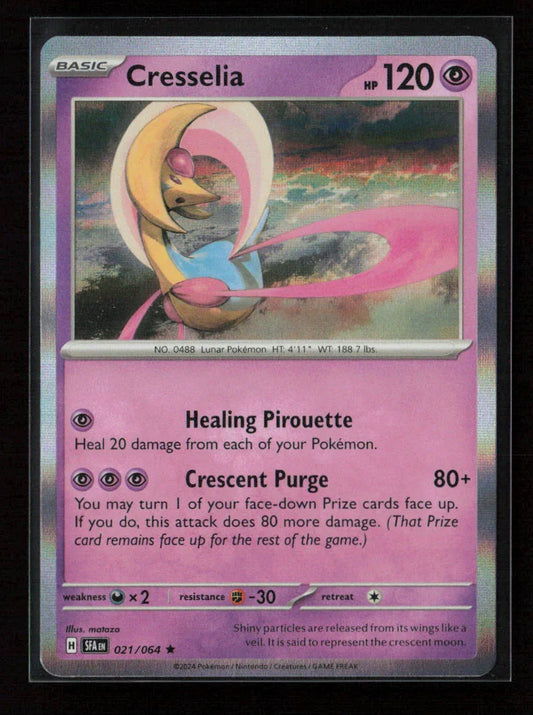 Cresselia Rare SV: Shrouded Fable 021/064 NM - Kang's Collectibles
