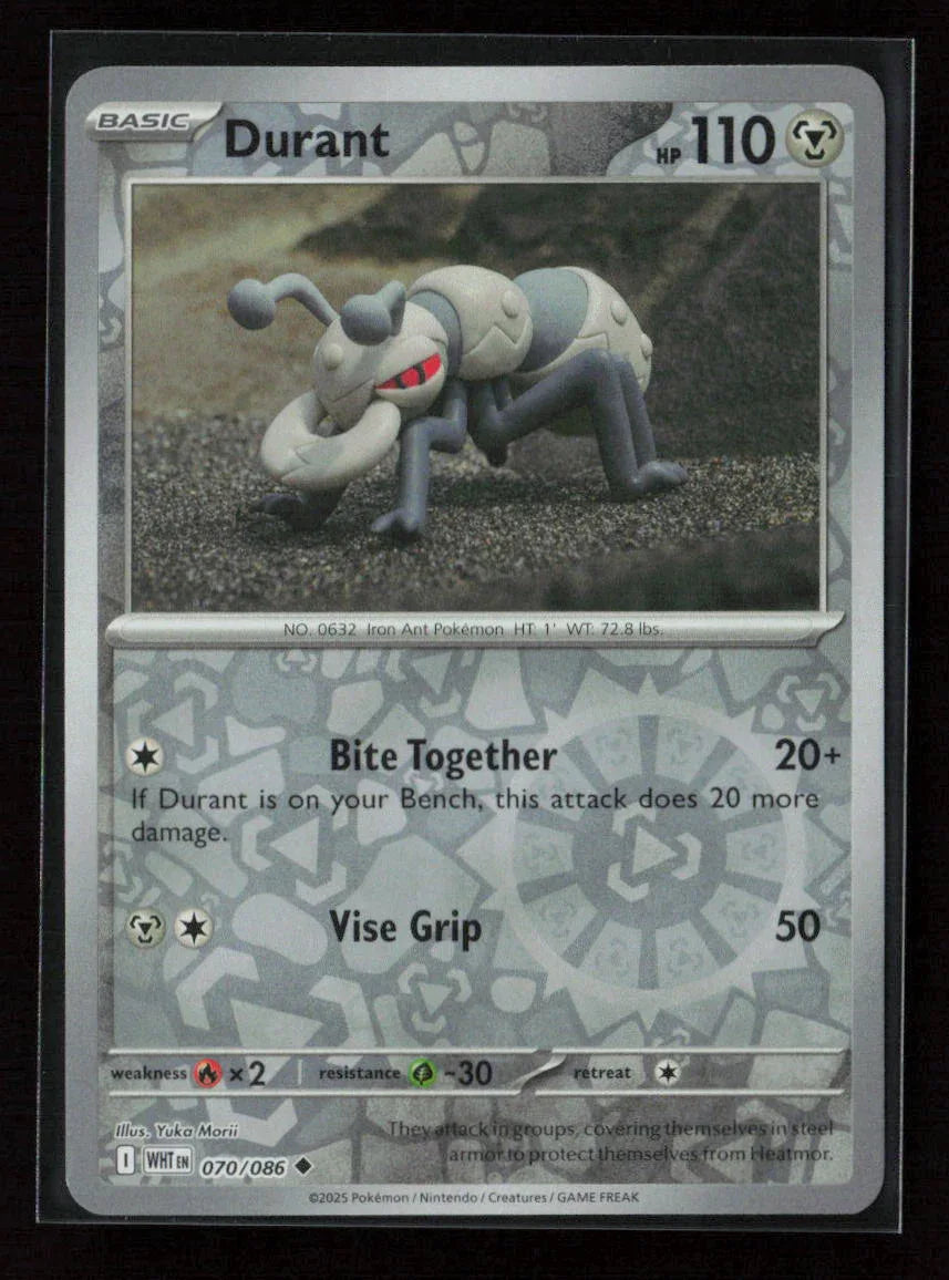 Durant Uncommon SV: White Flare 070/086 NM - Kang's Collectibles