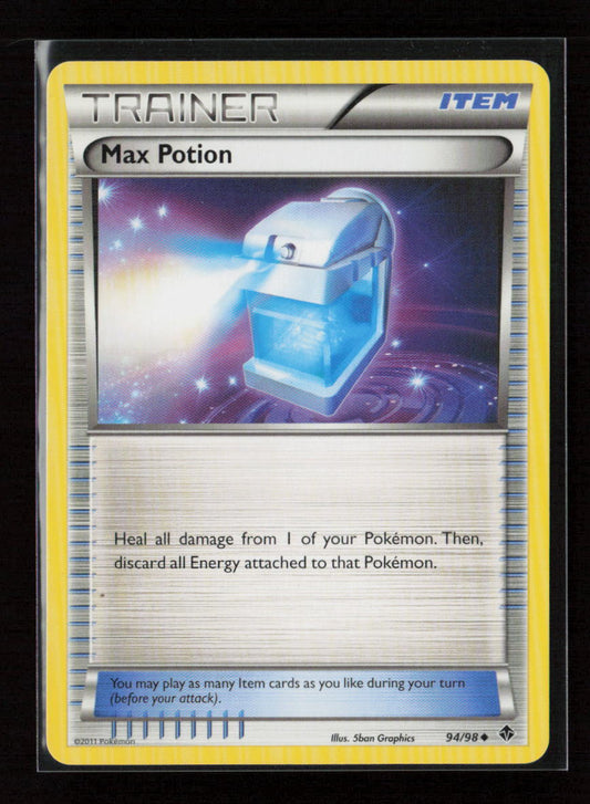 Max Potion Uncommon Emerging Powers 94/98 LP