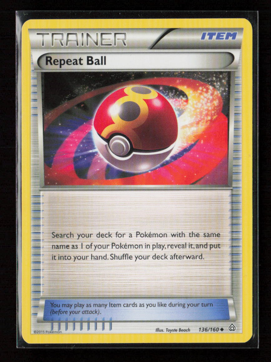 Repeat Ball Uncommon XY - Primal Clash 136/160 LP