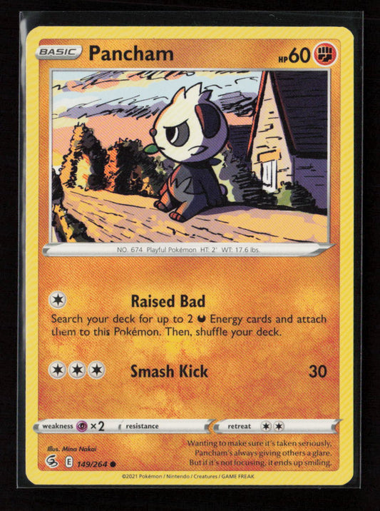 Pancham Common SWSH08: Fusion Strike 149/264 LP