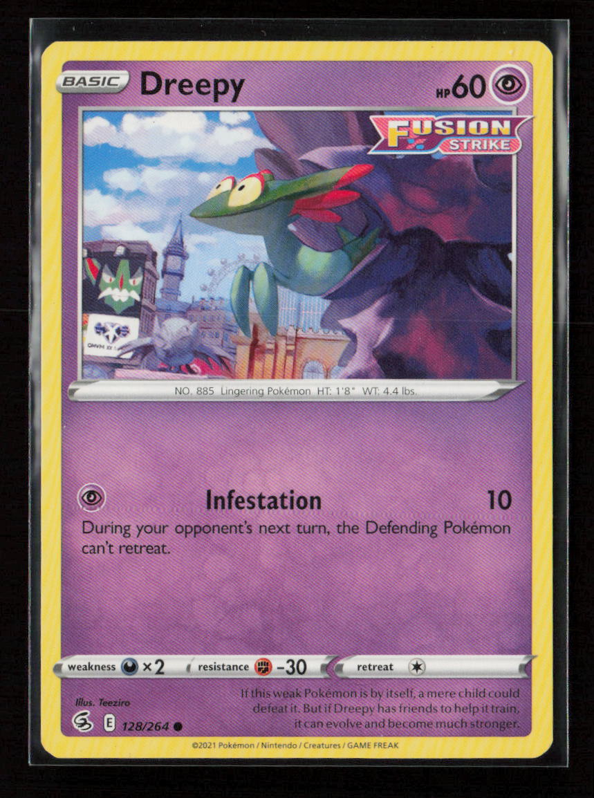 Dreepy Common SWSH08: Fusion Strike 128/264 LP