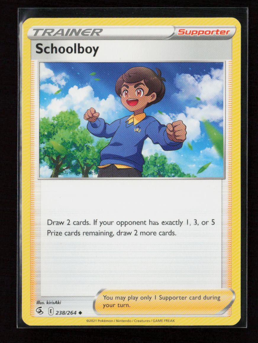 Schoolboy Uncommon SWSH08: Fusion Strike 238/264 LP