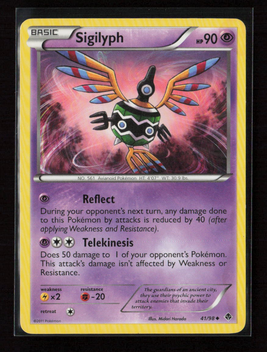 Sigilyph (41) Uncommon Emerging Powers 41/98 LP