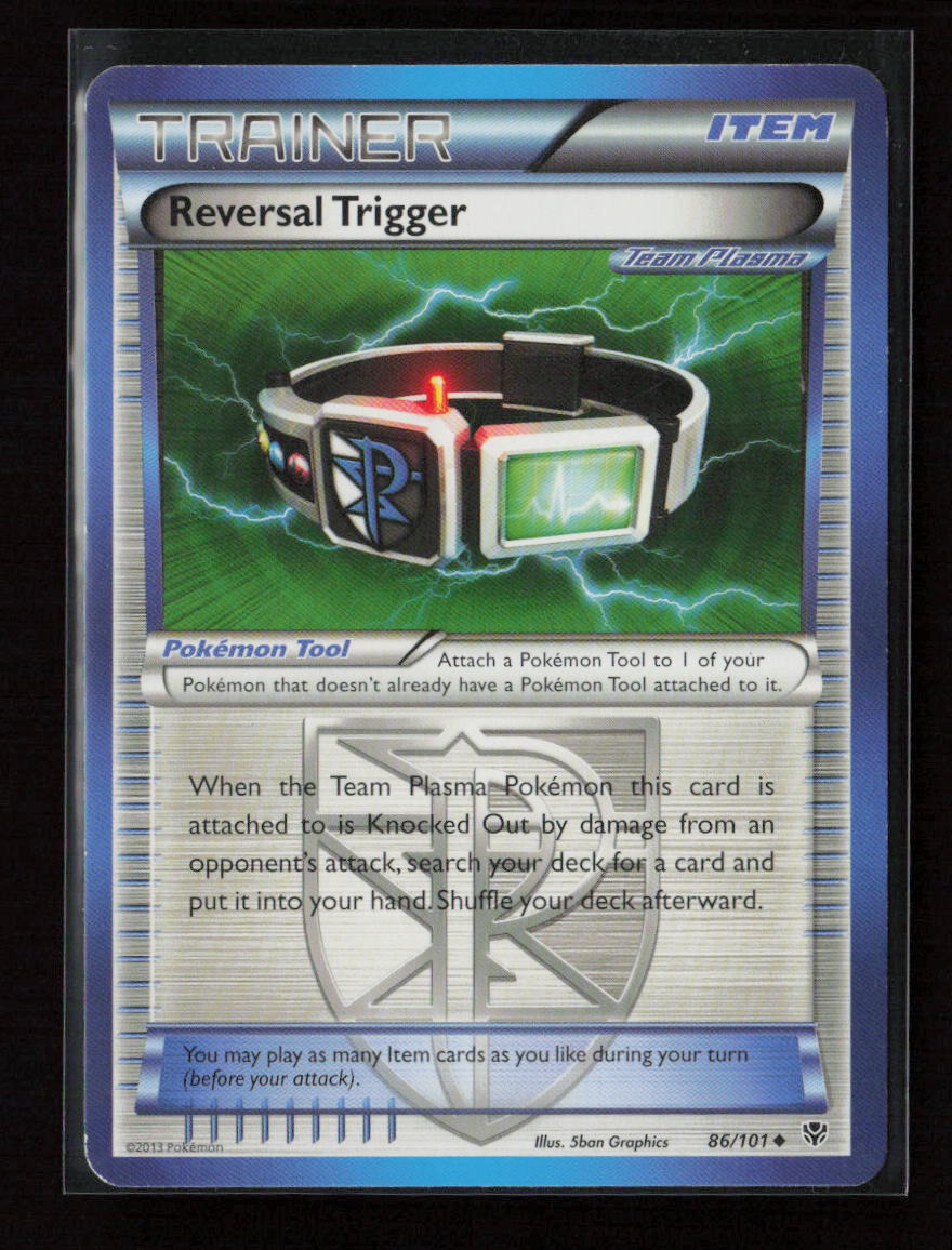 Reversal Trigger (Team Plasma) Uncommon Plasma Blast 86/101 MP