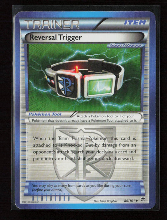 Reversal Trigger (Team Plasma) Uncommon Plasma Blast 86/101 MP