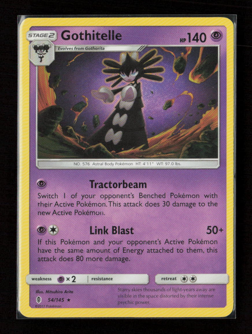Gothitelle Rare SM - Guardians Rising 54/145 LP