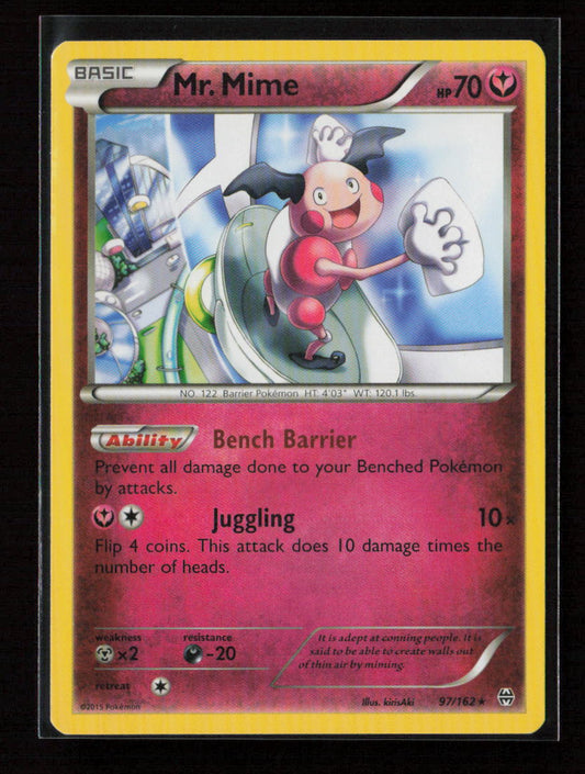 Mr. Mime Rare XY - BREAKthrough 97/162 LP