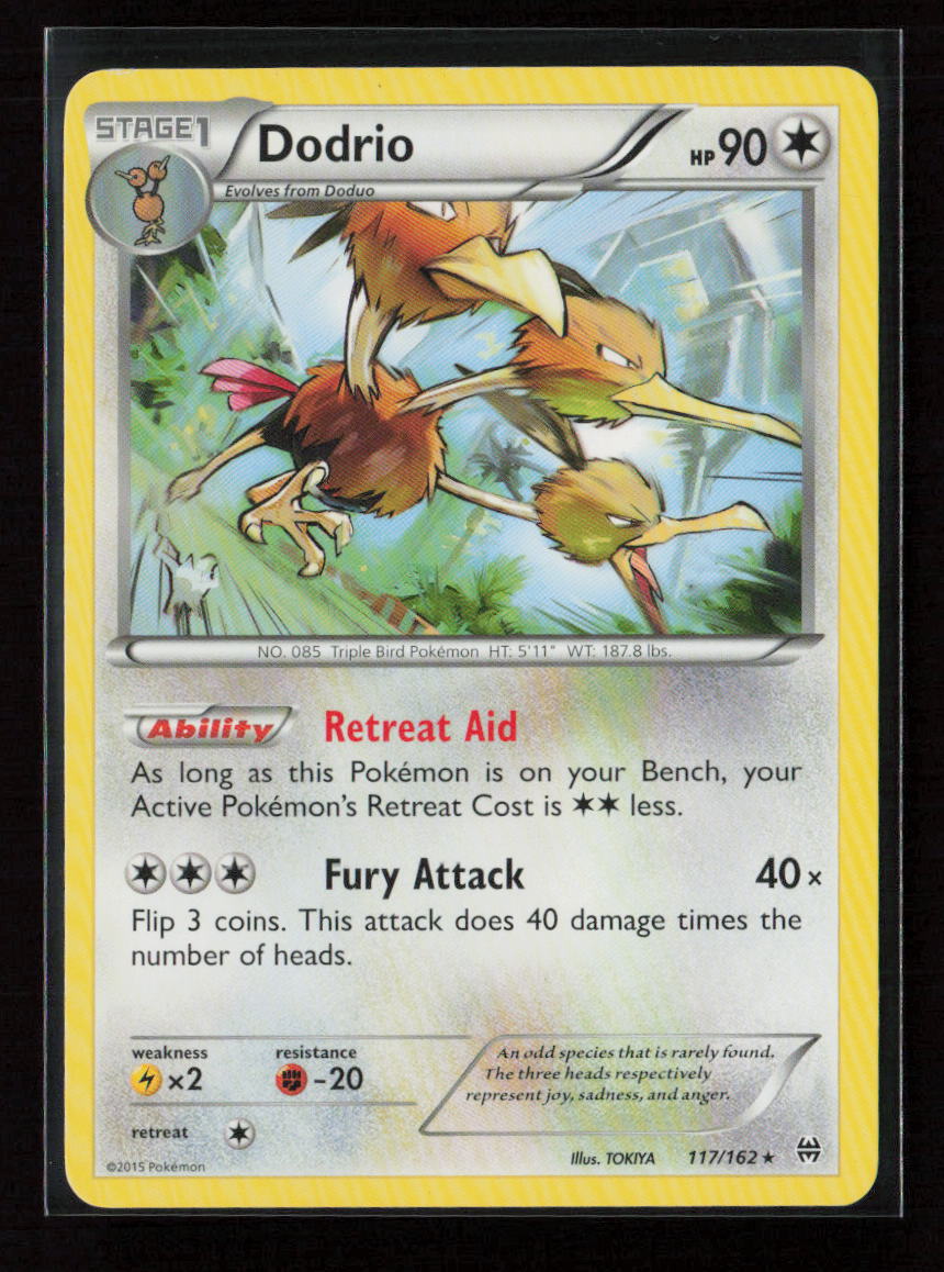 Dodrio Rare XY - BREAKthrough 117/162 LP