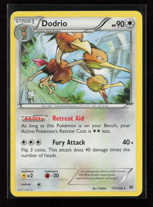 Dodrio Rare XY - BREAKthrough 117/162 LP