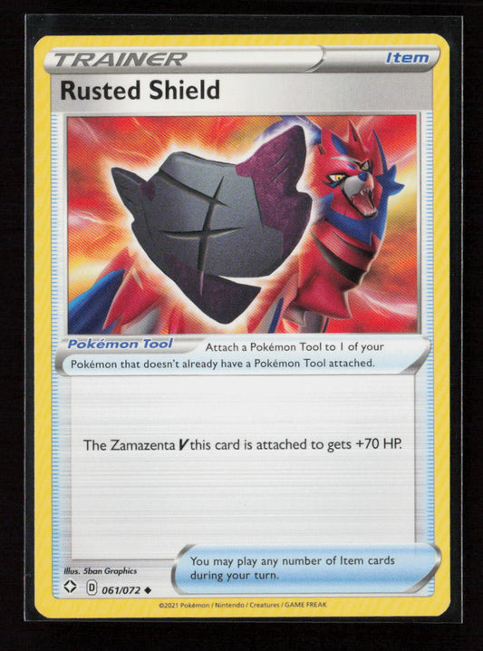Rusted Shield Uncommon Shining Fates 061/072 LP