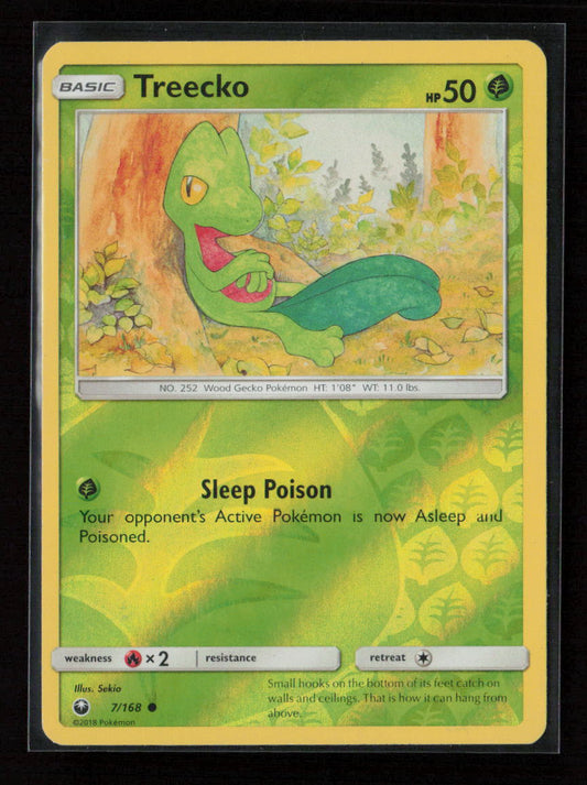 Treecko (7) Common SM - Celestial Storm 7/168 NM