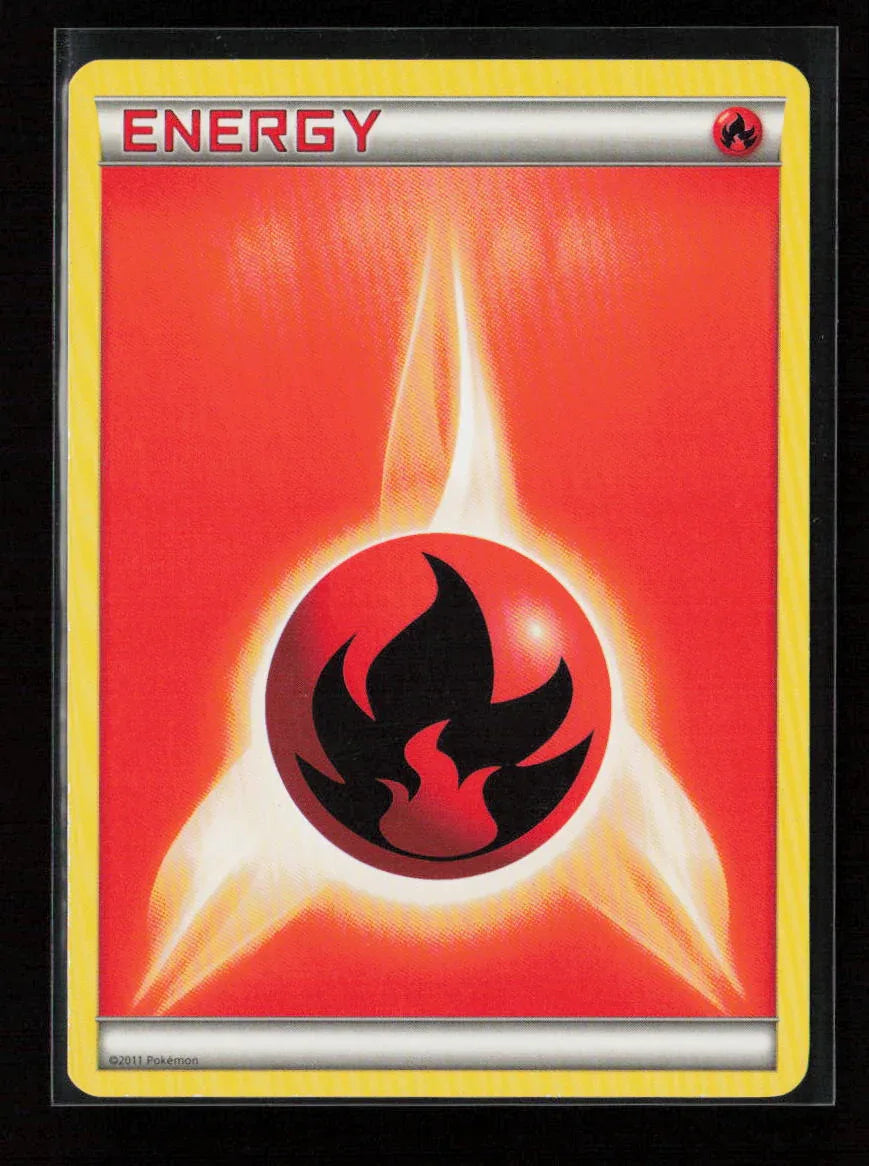 Fire Energy (2011 Unnumbered) Promo League & Championship Cards LP - Kang's Collectibles