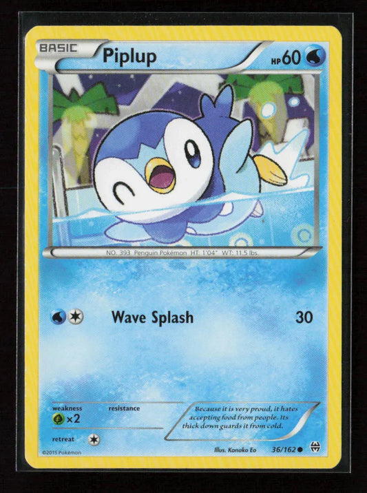 Piplup Common XY - BREAKthrough 36/162 LP - Kang's Collectibles