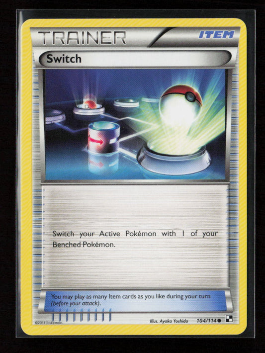 Switch Common Black and White 104/114 NM