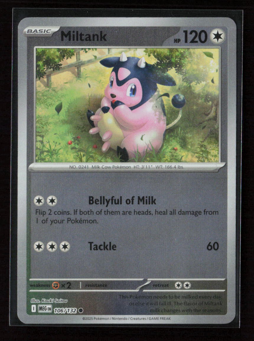 Miltank Common ME01: Mega Evolution 106/132 NM