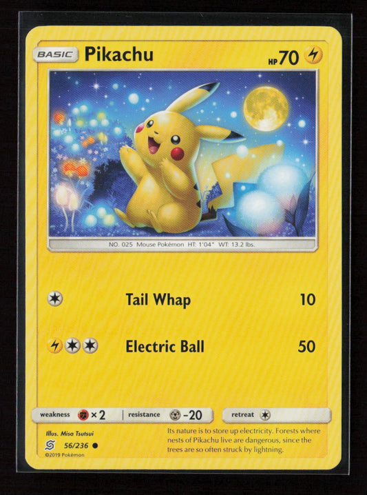 Pikachu (56) Common SM - Unified Minds 56/236 LP