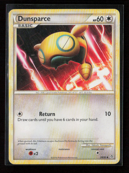Dunsparce Uncommon Unleashed 29/95 MP