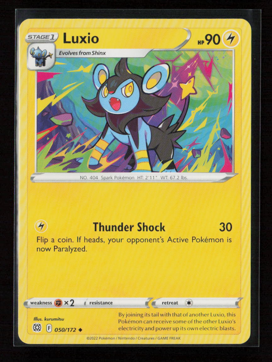 Luxio Uncommon SWSH09: Brilliant Stars 050/172 LP