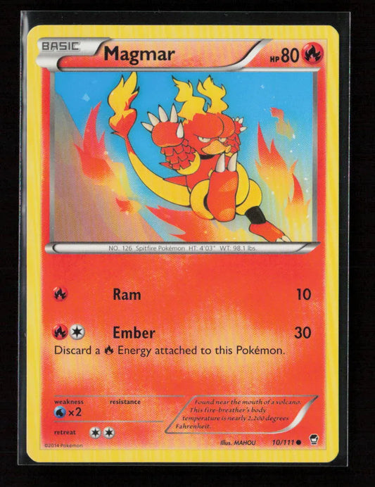 Magmar Common XY - Furious Fists 10/111 NM - Kang's Collectibles
