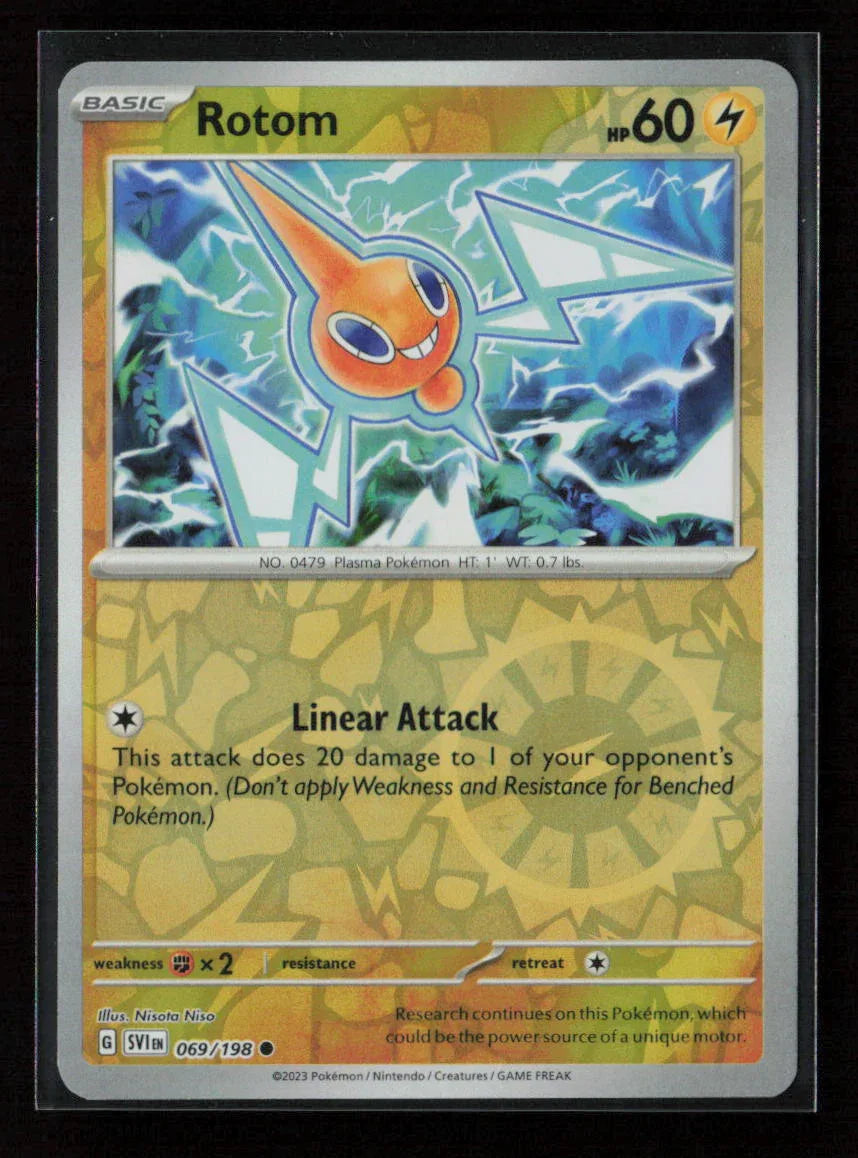 Rotom - Common SV01: Scarlet & Violet Base Set 069/198 NM - Kang's Collectibles
