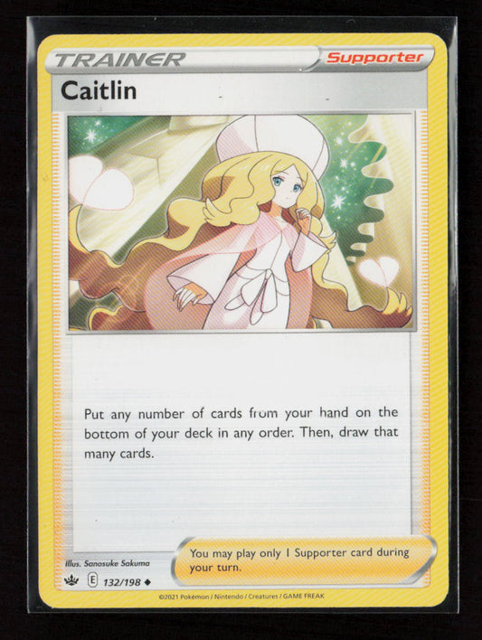 Caitlin Uncommon SWSH06: Chilling Reign 132/198 LP