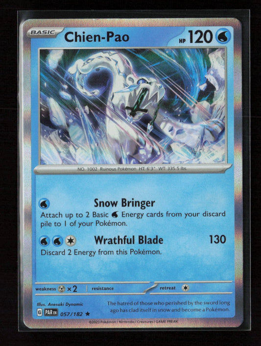 Chien-Pao Rare SV04: Paradox Rift 057/182 NM
