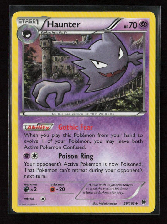 Haunter Uncommon XY - BREAKthrough 59/162 LP - Kang's Collectibles