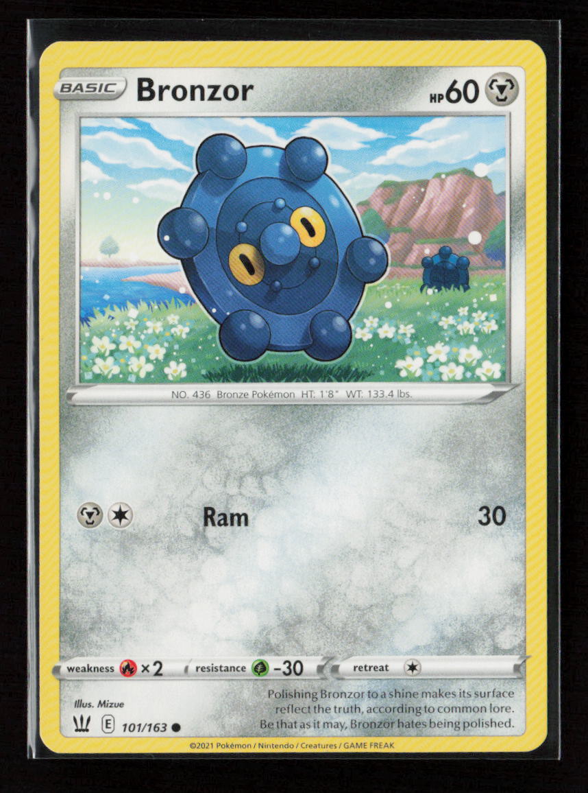Bronzor Common SWSH05: Battle Styles 101/163 LP