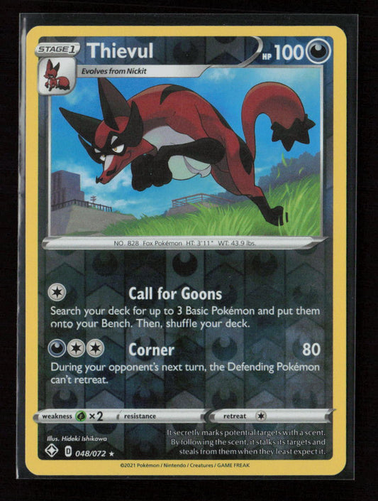Thievul Holo Rare Shining Fates 048/072 LP