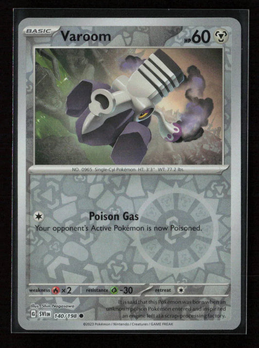 Varoom - Common SV01: Scarlet & Violet Base Set 140/198 NM - Kang's Collectibles