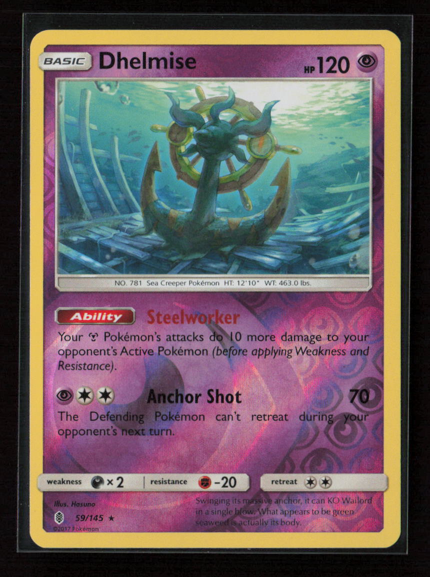Dhelmise Holo Rare SM - Guardians Rising 59/145 LP